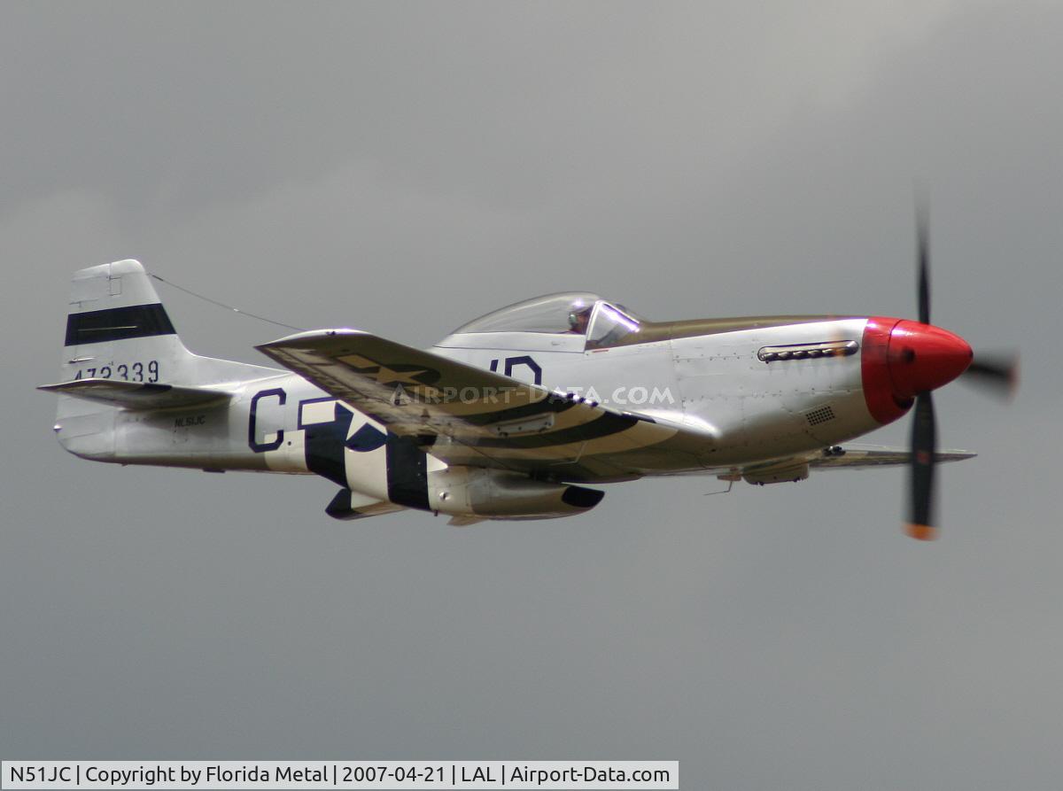N51JC, 1944 North American P-51D Mustang C/N 122-38798, P-51D