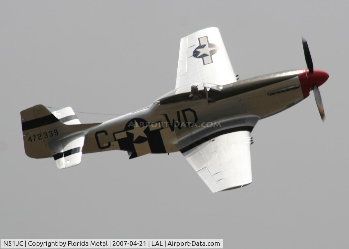N51JC, 1944 North American P-51D Mustang C/N 122-38798, P-51D