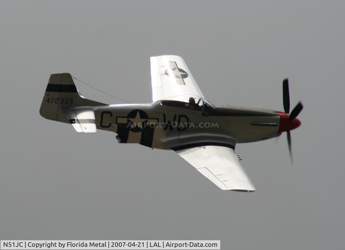 N51JC, 1944 North American P-51D Mustang C/N 122-38798, P-51D