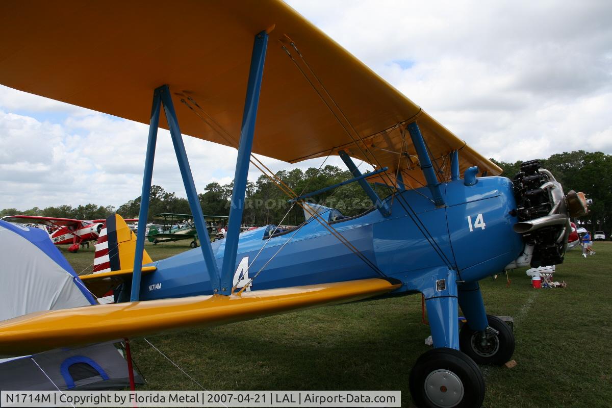 N1714M, 1951 Boeing E75 C/N 75-8666, Boeing E75