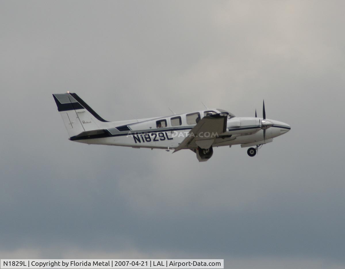 N1829L, 1976 Beech 58TC Baron C/N TK-9, Beech 58