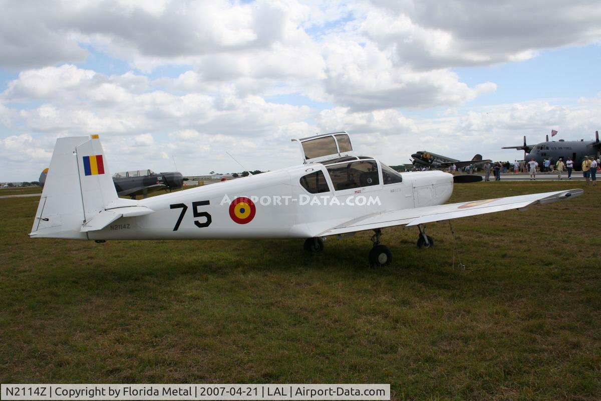 N2114Z, 1982 IAR IAR-823 C/N 75, IAR 823