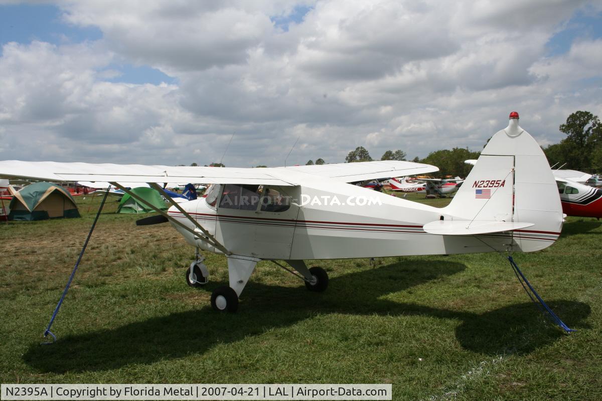 N2395A, 1952 Piper PA-22-135 Tri-Pacer C/N 22-760, PA-22