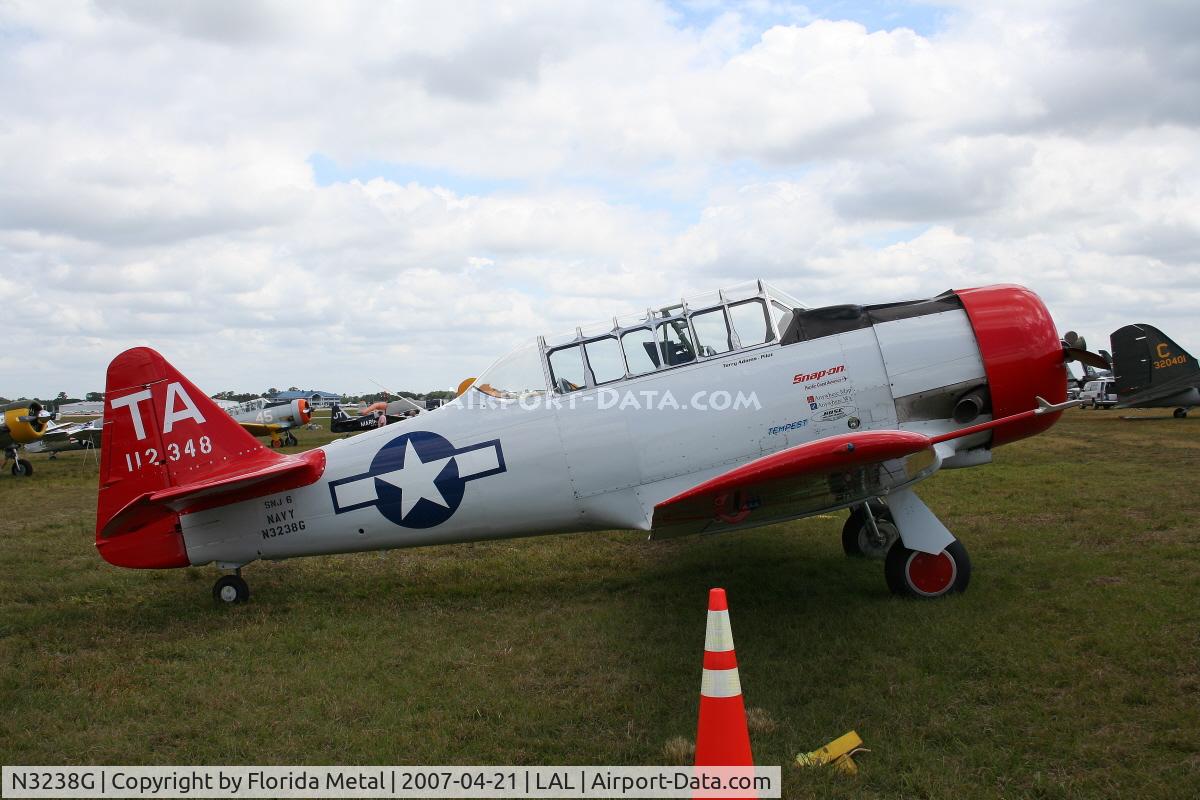 N3238G, 1959 North American SNJ-6 Texan C/N 121-43202, SNJ-6