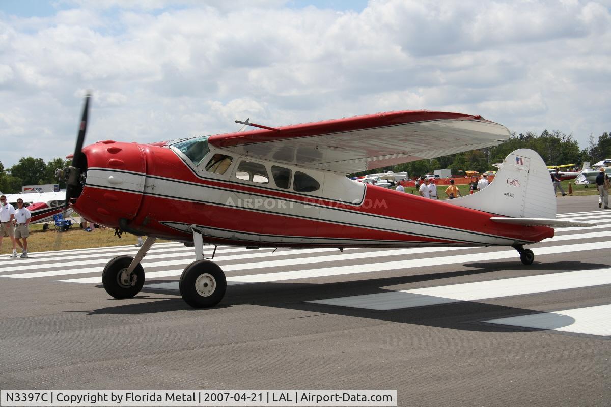 N3397C, 1959 Cessna 195 C/N 7836, C195