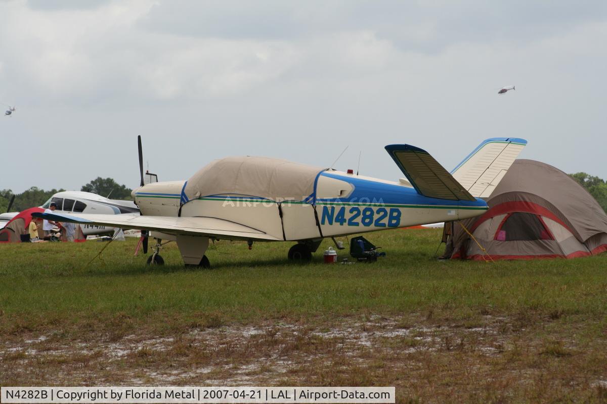 N4282B, 1955 Beech F35 Bonanza C/N D-4345, F35