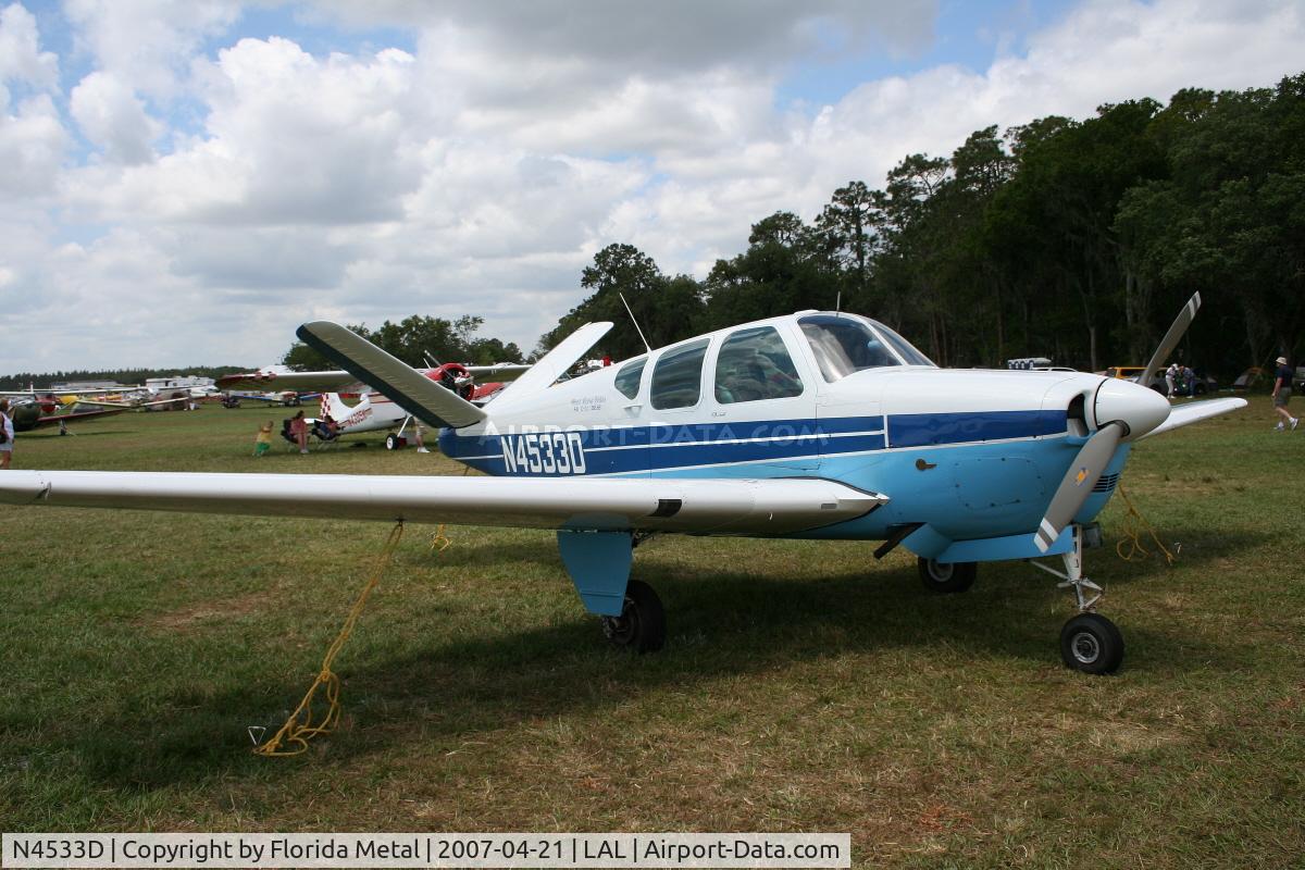 N4533D, 1956 Beech G35 Bonanza C/N D-4742, G35