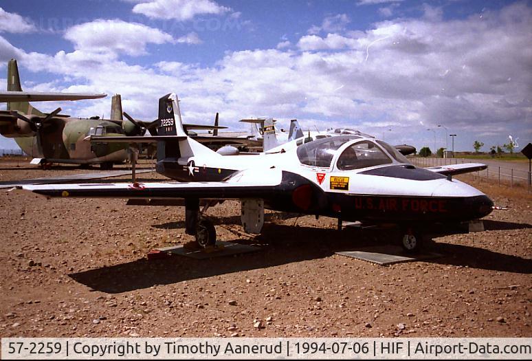 57-2259, Cessna T-37A Tweety Bird C/N 40192, Hill Cessna T-37B Tweet 57-2259