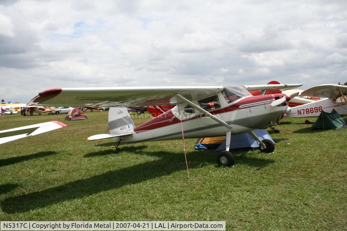 N5317C, 1950 Cessna 140A C/N 15437, C140