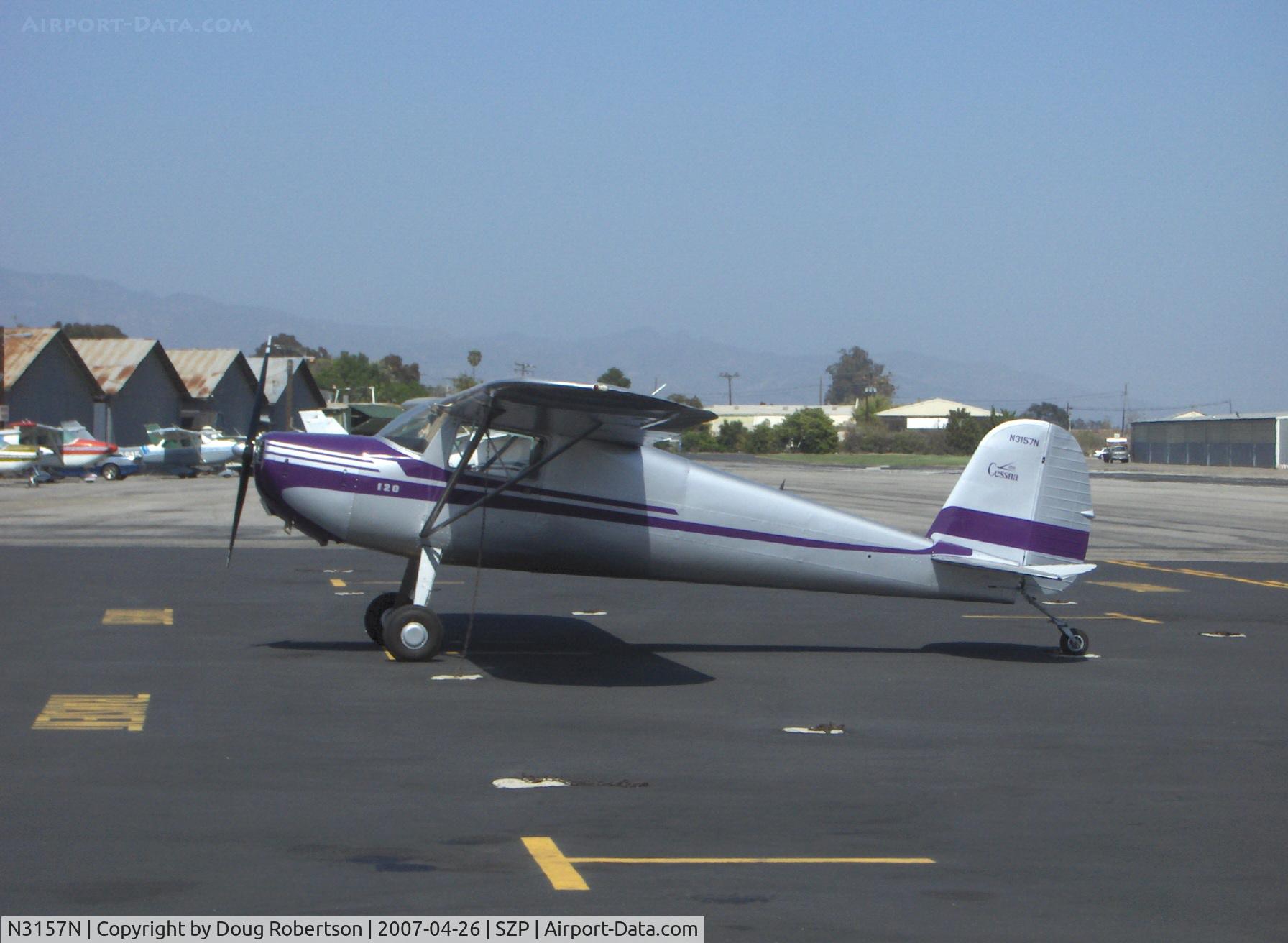 N3157N, 1947 Cessna 120 C/N 13415, 1947 Cessna 120, Continental C85 85 Hp