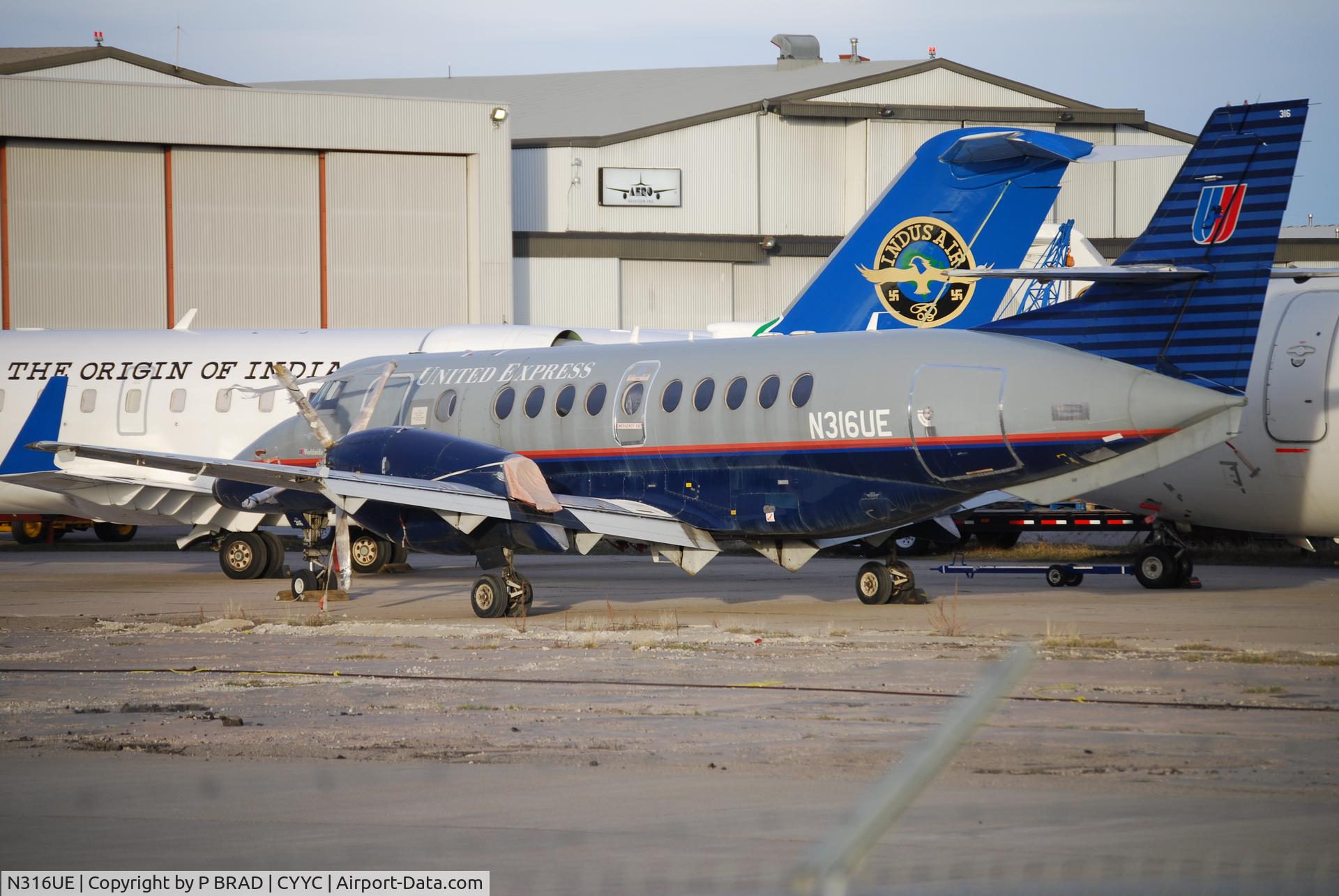 N316UE, 1995 British Aerospace Jetstream 4101 C/N 41055, CYYC