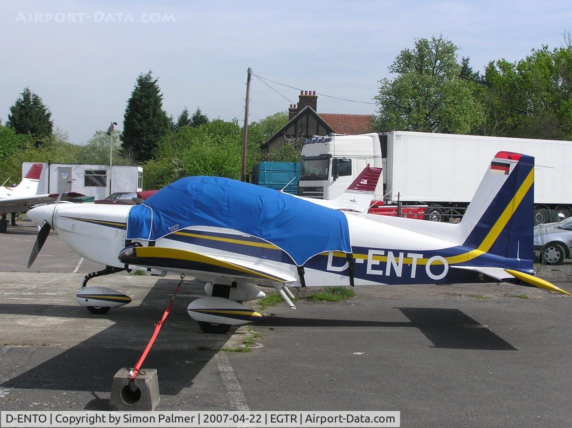 D-ENTO, 1993 American General AG-5B Tiger C/N 10166, Grumman-American AA5 at Elstree