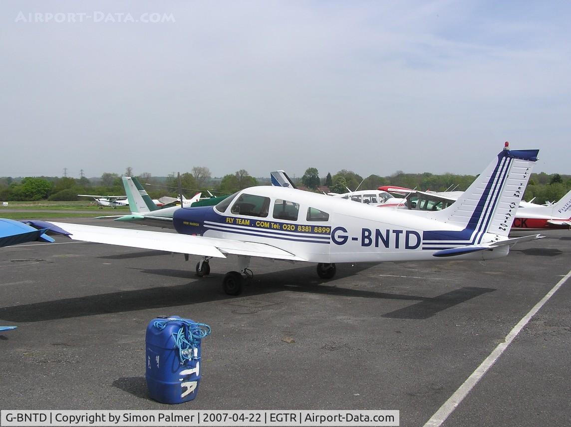 G-BNTD, 1977 Piper PA-28-161 Cherokee Warrior II C/N 28-7716235, PA-28