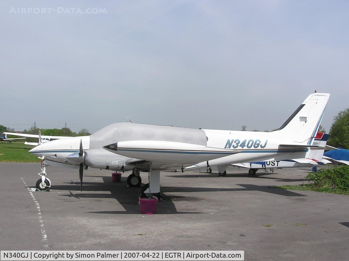 N340GJ, 1979 Cessna 340A C/N 340A0637, Cessna 340