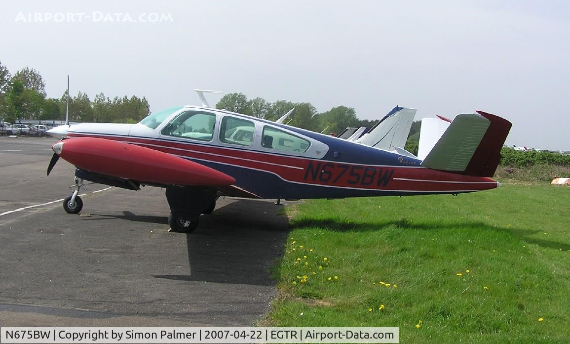 N675BW, 1978 Beech V35B Bonanza C/N D-10134, Beech Bonanza