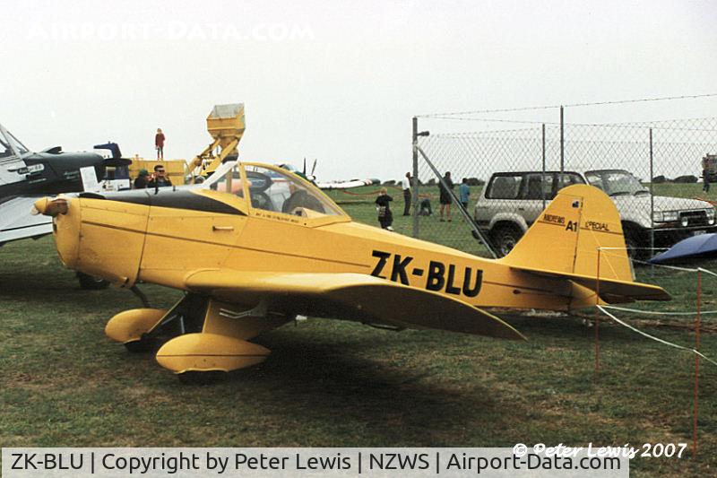 ZK-BLU, Andrews A1 C/N 1, Scale version of proposed agricultural monoplane, taken 1997