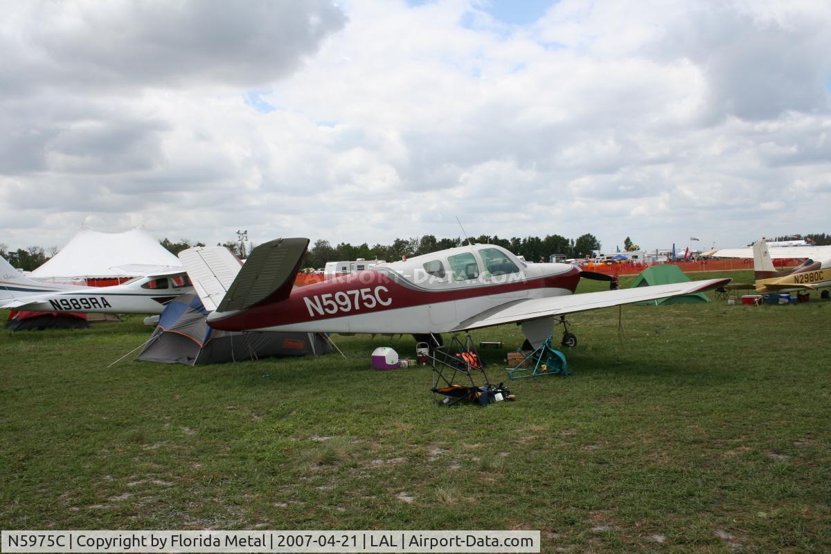 N5975C, 1952 Beech C35 Bonanza Bonanza C/N D-3327, C35