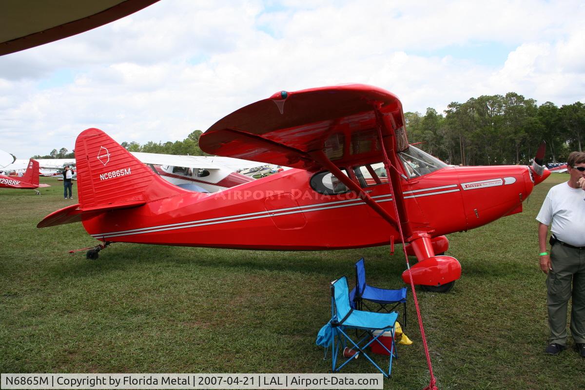 N6865M, Stinson 108-3 Voyager C/N 1084865, Stinson 108