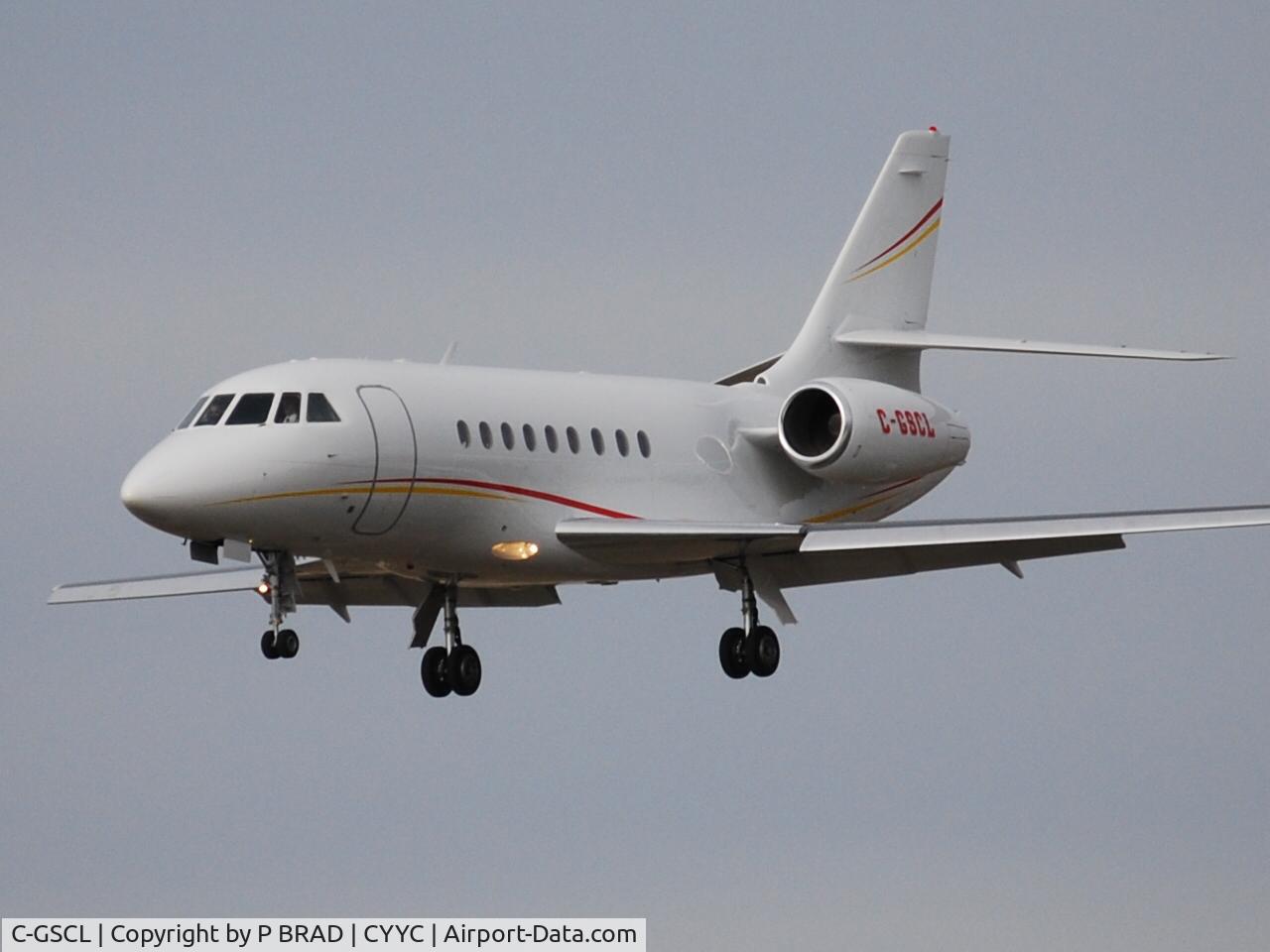 C-GSCL, 1999 Dassault Falcon 2000 C/N 88, CYYC RNY 25