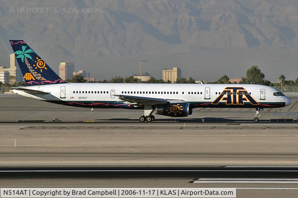 N514AT, 1995 Boeing 757-23N C/N 27971, American Trans Air - (ATA) / 1995 Boeing 757-23N