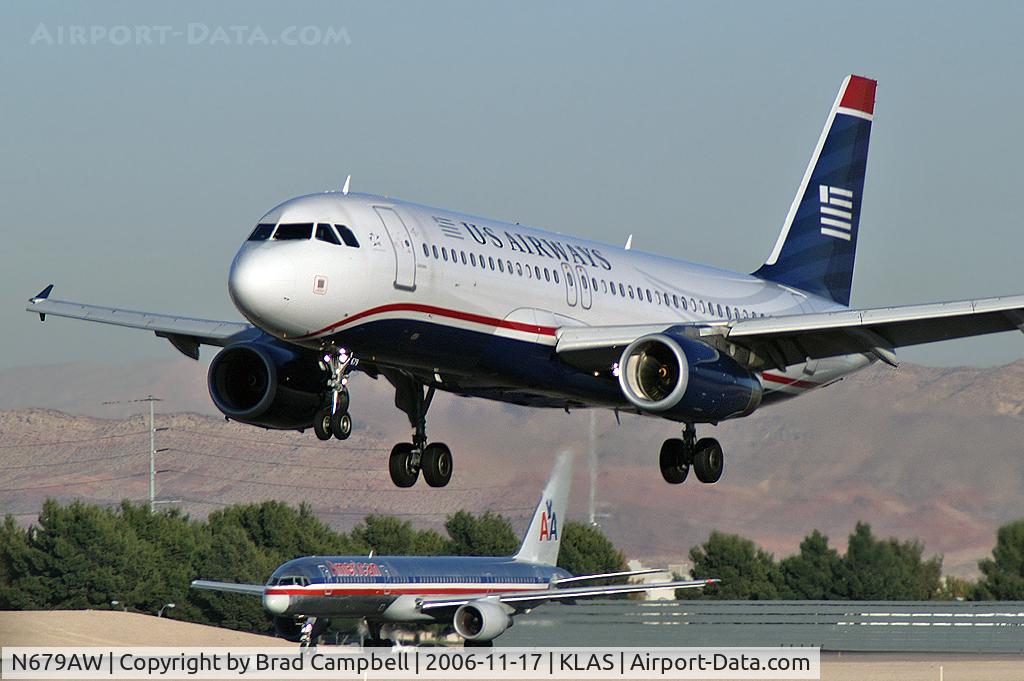 N679AW, 2005 Airbus A320-232 C/N 2613, US Airways / 2005 Airbus A320-232