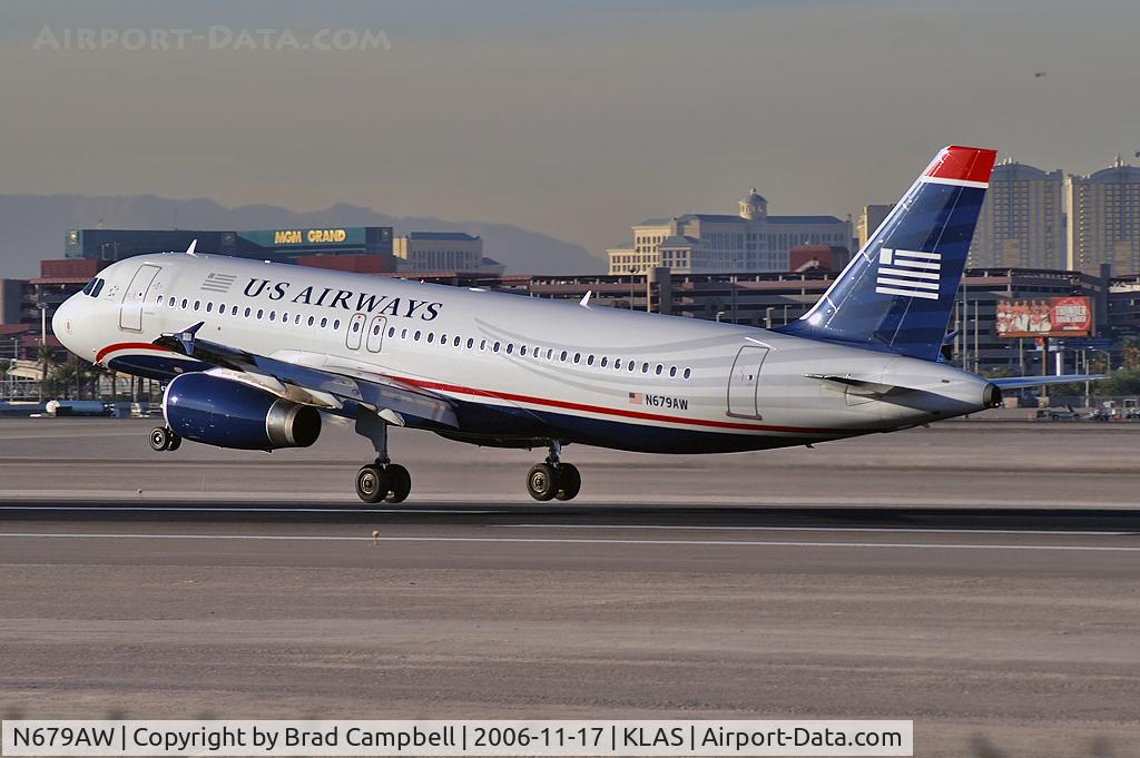 N679AW, 2005 Airbus A320-232 C/N 2613, US Airways / 2005 Airbus A320-232