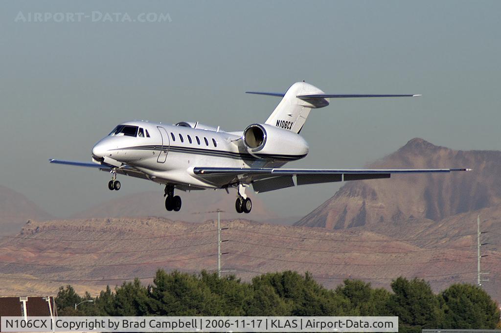 N106CX, 2000 Cessna 750 Citation X Citation X C/N 750-0106, Mike's Airplane Rentals Inc. - Tampa, Florida / 2000 Cessna 750