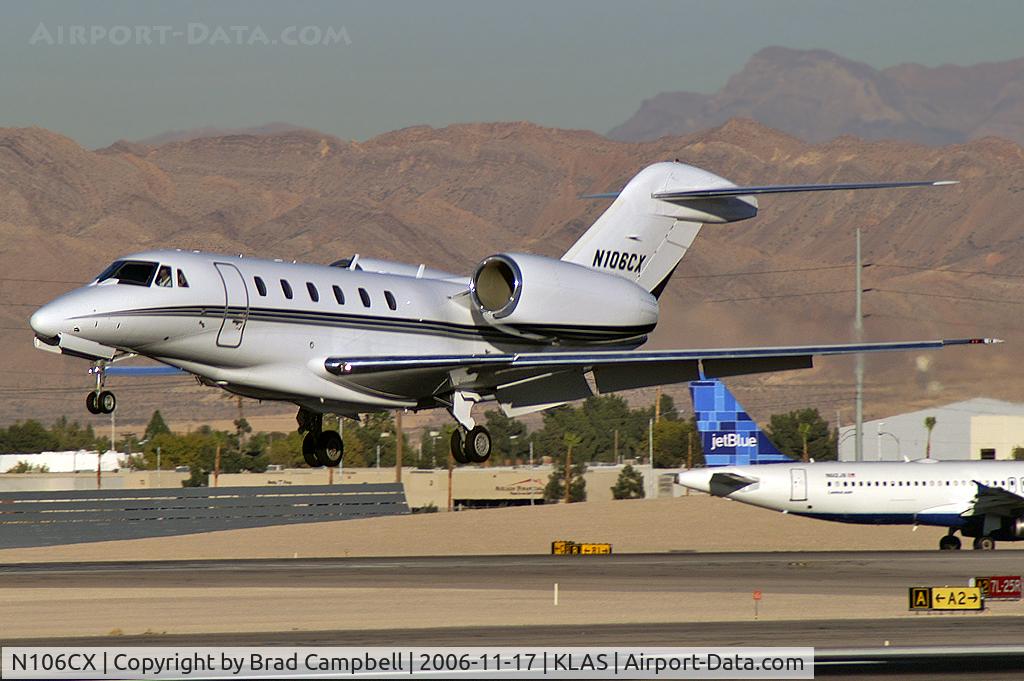 N106CX, 2000 Cessna 750 Citation X Citation X C/N 750-0106, Mike's Airplane Rentals Inc. - Tampa, Florida / 2000 Cessna 750