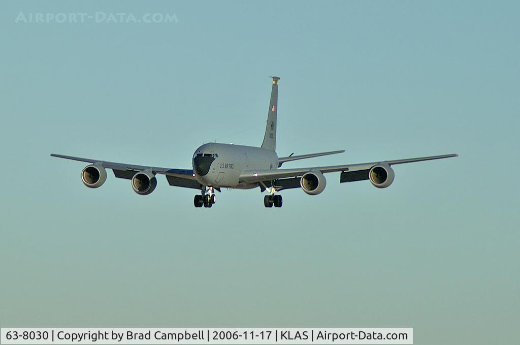 63-8030, 1963 Boeing KC-135R Stratotanker C/N 18647, United States - US Air Force (USAF) / Boeing KC-135R Stratotanker (cn18647) / Hawiian National Guard 203rd Aerial Refueling Squadron based at Hickham AFB, Hawaii.