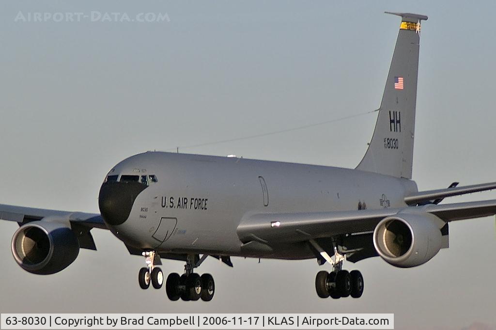 63-8030, 1963 Boeing KC-135R Stratotanker C/N 18647, United States - US Air Force (USAF) / Boeing KC-135R Stratotanker (cn18647) / Hawiian National Guard 203rd Aerial Refueling Squadron based at Hickham AFB, Hawaii.