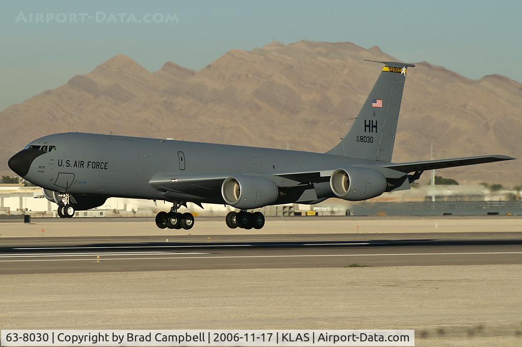 63-8030, 1963 Boeing KC-135R Stratotanker C/N 18647, United States - US Air Force (USAF) / Boeing KC-135R Stratotanker (cn18647) / Hawiian National Guard 203rd Aerial Refueling Squadron based at Hickham AFB, Hawaii.
