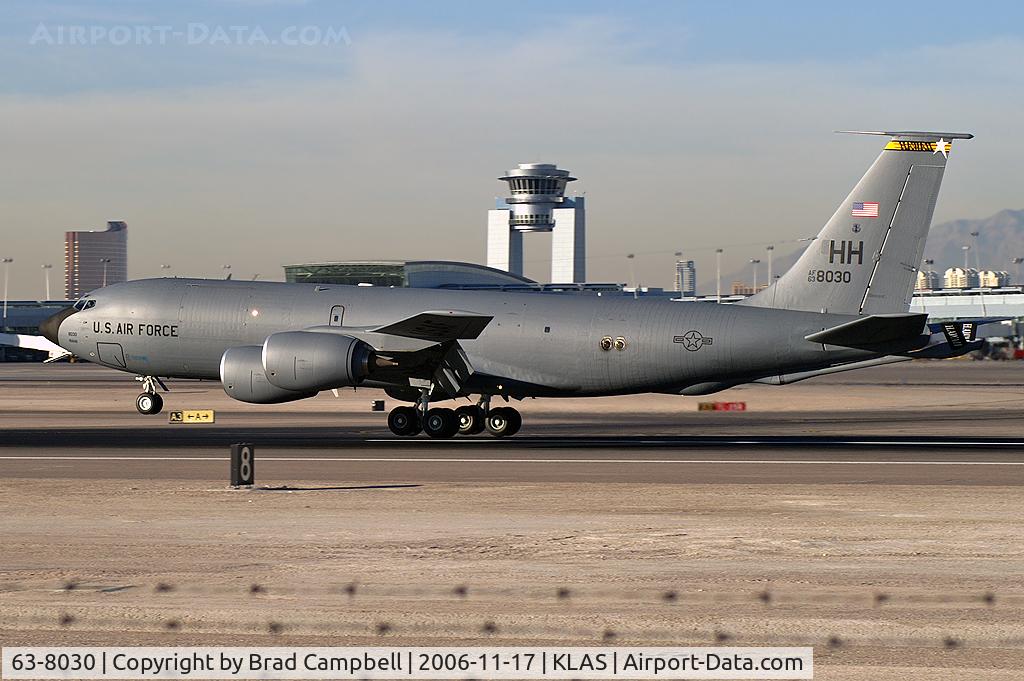 63-8030, 1963 Boeing KC-135R Stratotanker C/N 18647, United States - US Air Force (USAF) / Boeing KC-135R Stratotanker (cn18647) / Hawiian National Guard 203rd Aerial Refueling Squadron based at Hickham AFB, Hawaii.