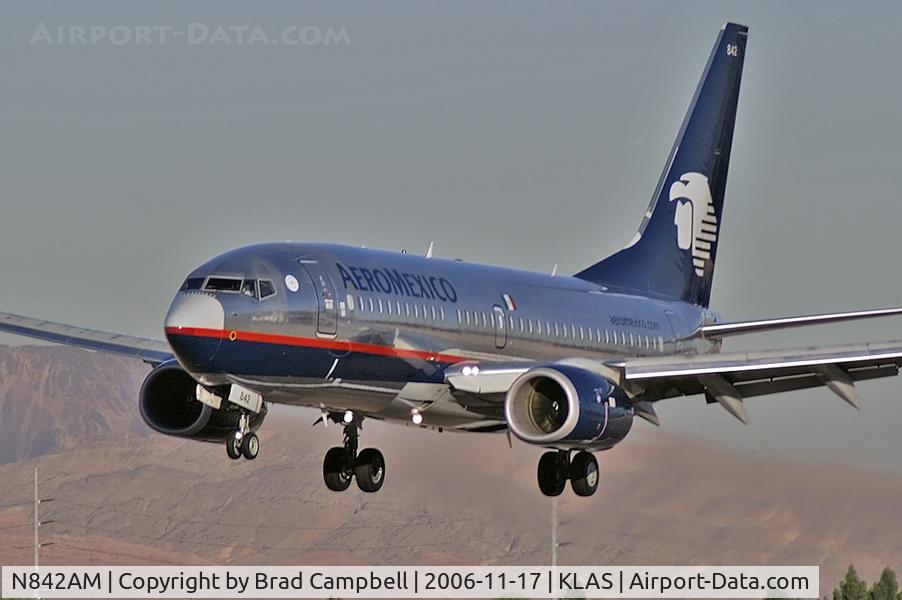 N842AM, 2005 Boeing 737-752 C/N 32842, Aeroméxico / 2005 Boeing 737-752