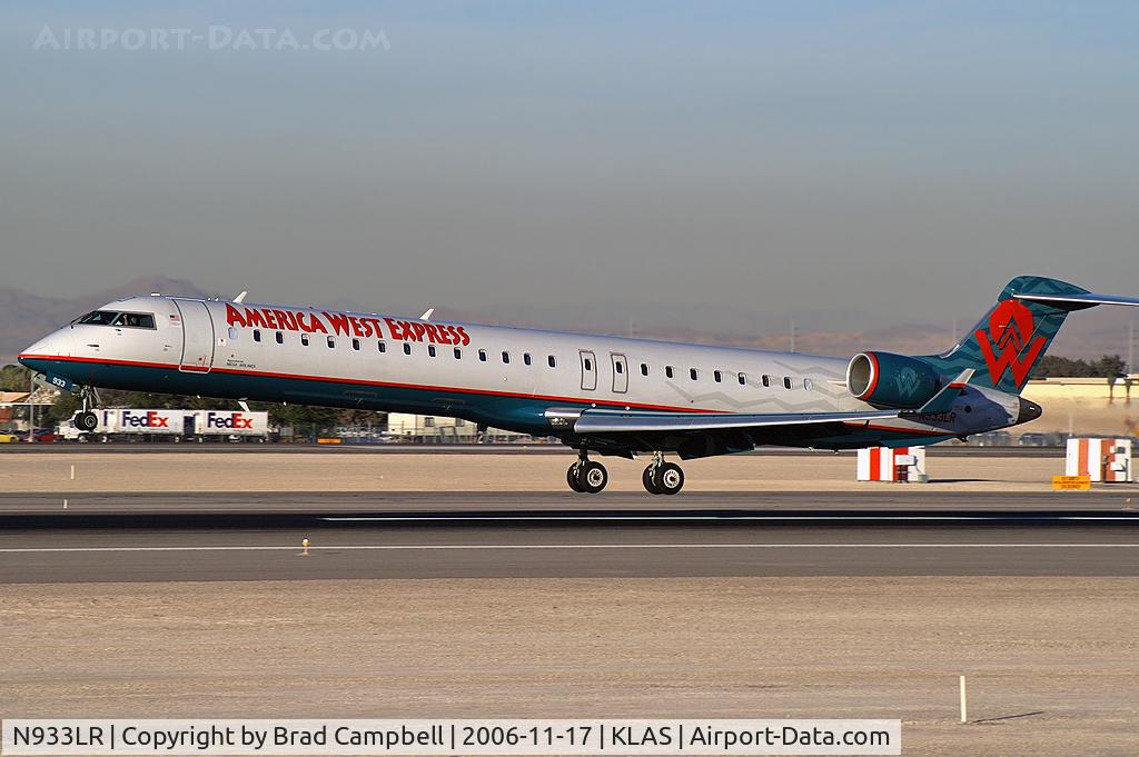 N933LR, 2005 Bombardier CRJ-900ER (CL-600-2D24) C/N 15033, America West Express - (Mesa Airlines) / 2005 Bombardier Inc CL600-2D24