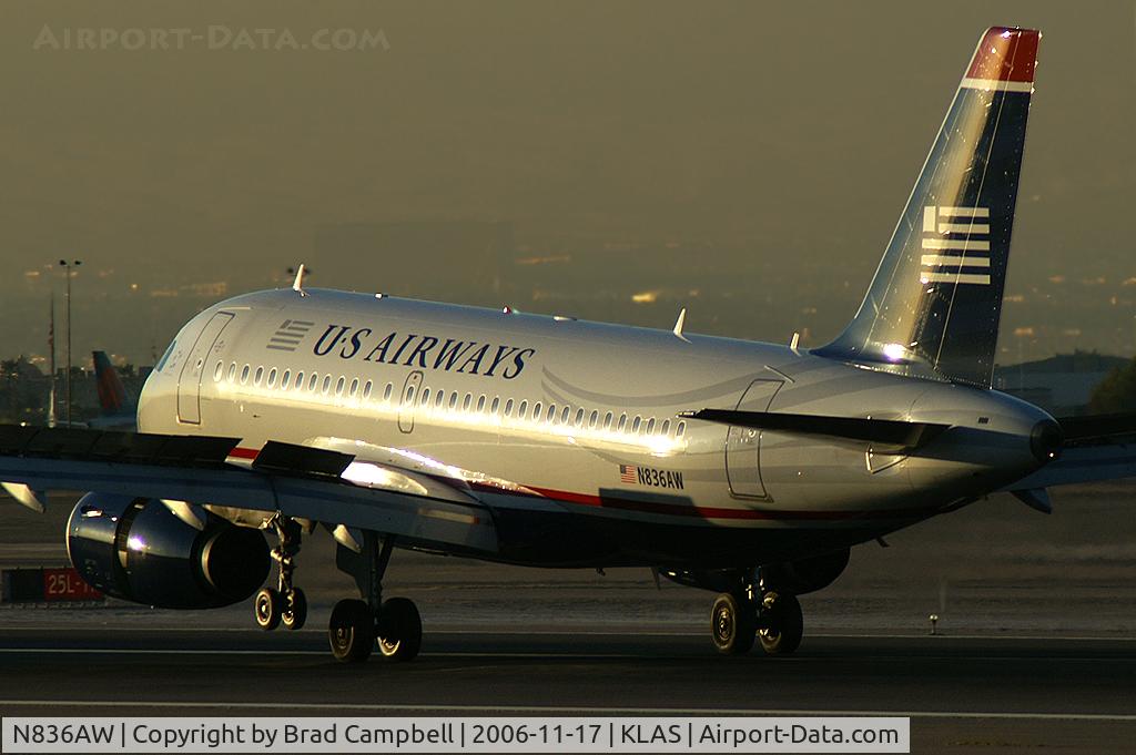 N836AW, 2005 Airbus A319-132 C/N 2570, US Airways / 2005 Airbus A319-132