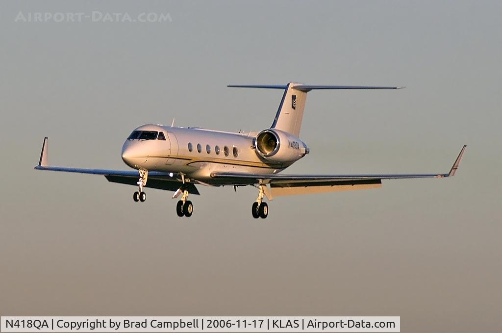 N418QA, 1987 Gulfstream Aerospace Gulfstream IV C/N 1018, Air Linx LLC - New York, New York / 1987 Gulfstream Aerospace G-IV