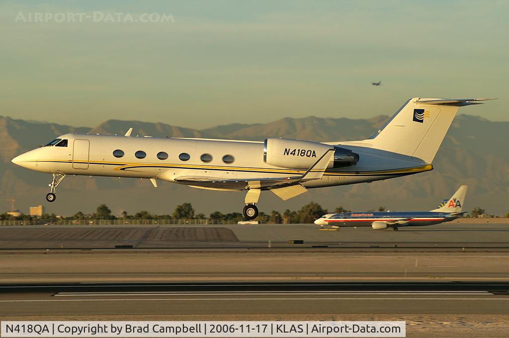 N418QA, 1987 Gulfstream Aerospace Gulfstream IV C/N 1018, Air Linx LLC - New York, New York / 1987 Gulfstream Aerospace G-IV