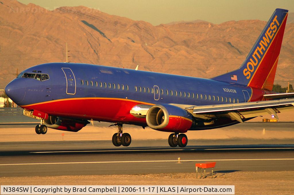 N384SW, 1994 Boeing 737-3H4 C/N 26590, Southwest Airlines / 1994 Boeing 737-3H4
