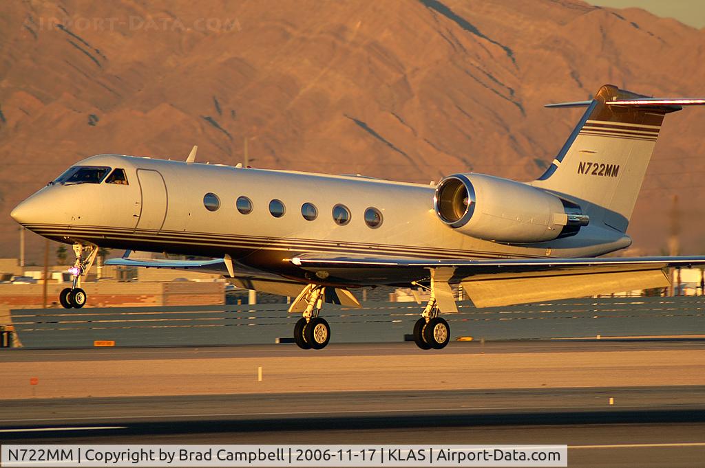 N722MM, 2007 Gulfstream Aerospace GIV-X (350) C/N 4086, Royal Jet Inc. - Cason City, Nevada / 1988 Gulfstream Aerospace G-IV