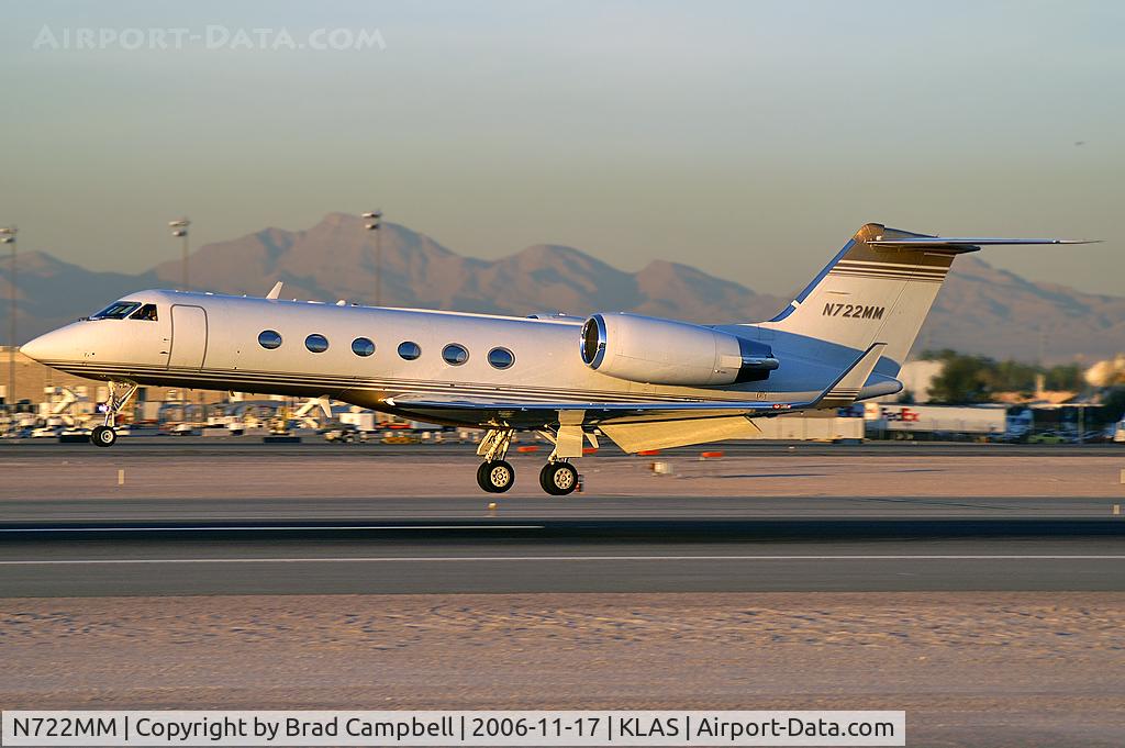 N722MM, 2007 Gulfstream Aerospace GIV-X (350) C/N 4086, Royal Jet Inc. - Cason City, Nevada / 1988 Gulfstream Aerospace G-IV