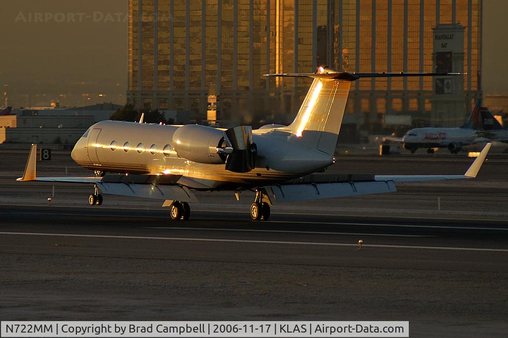 N722MM, 2007 Gulfstream Aerospace GIV-X (350) C/N 4086, Royal Jet Inc. - Cason City, Nevada / 1988 Gulfstream Aerospace G-IV