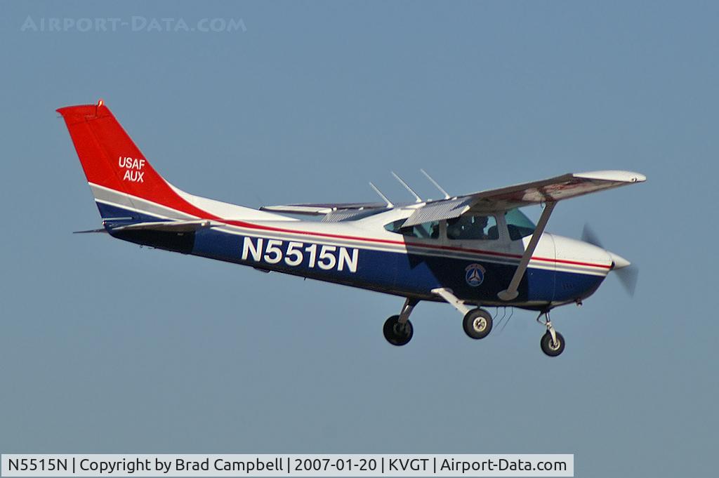 N5515N, 1980 Cessna 182R Skylane C/N 18267766, Civil Air Patrol Inc. - Maxwell AFB, Alabama / 1980 Cessna 182R