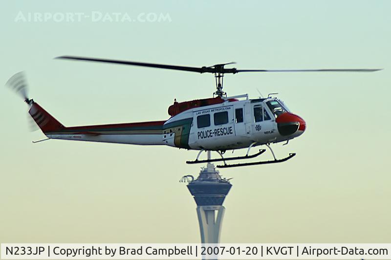 N233JP, Bell HH-1H C/N 17122, LVMPD / Bell HH-1H