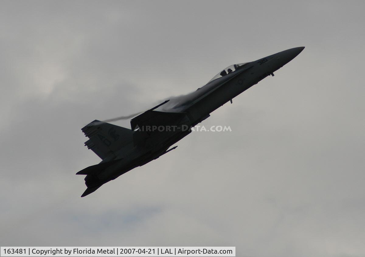 163481, 1988 McDonnell Douglas F/A-18C Hornet C/N 712/C041, F-18