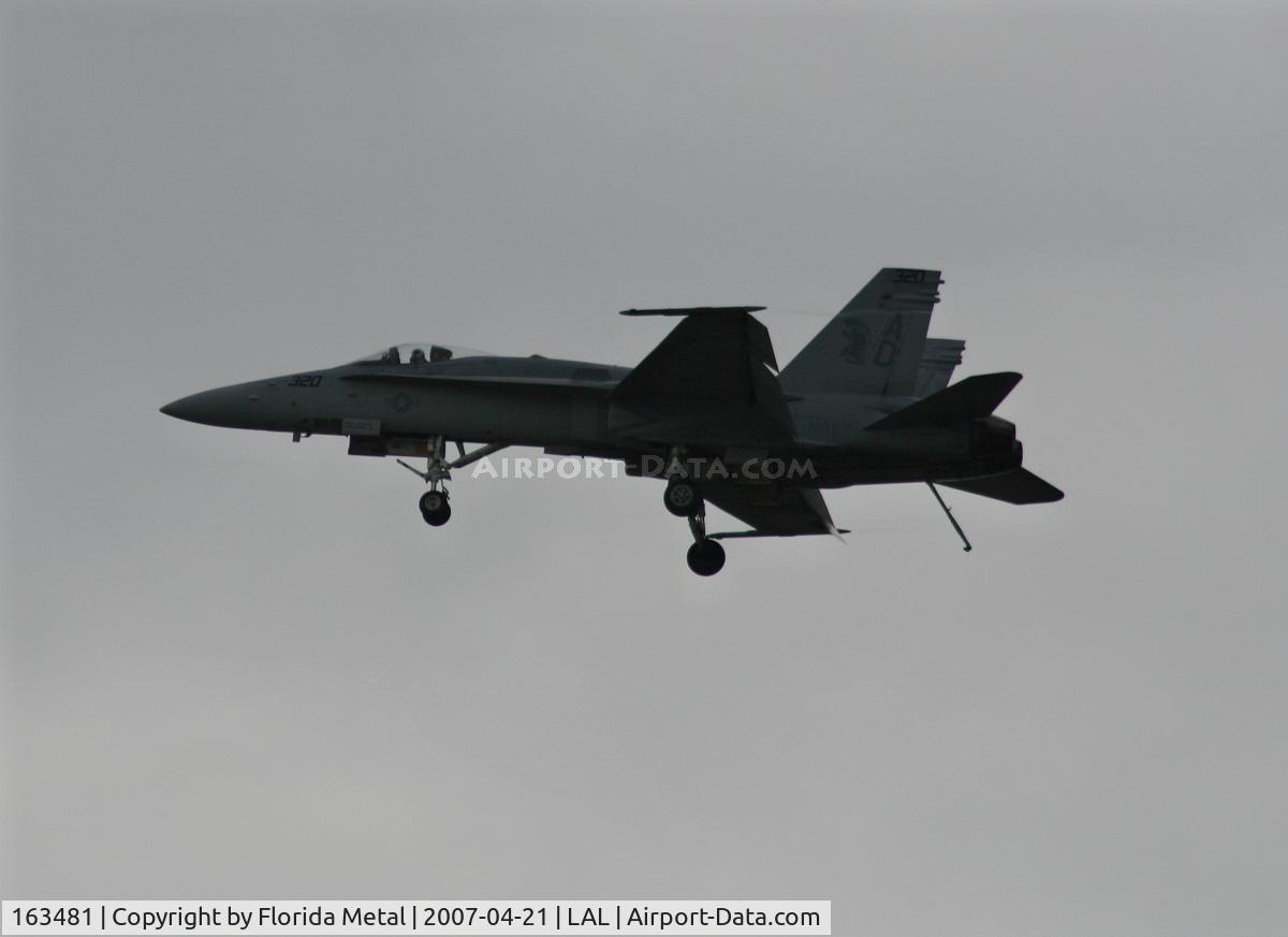 163481, 1988 McDonnell Douglas F/A-18C Hornet C/N 712/C041, F-18