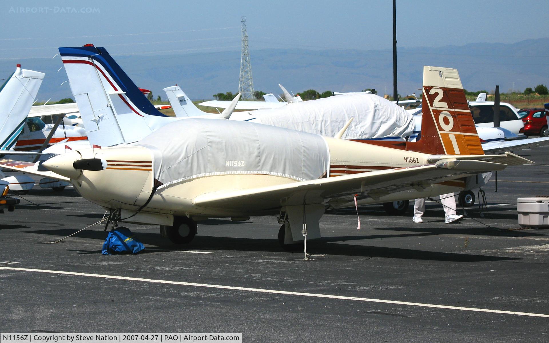 N1156Z, 1982 Mooney M20J 201 C/N 24-1286, 1982 Mooney M20J 