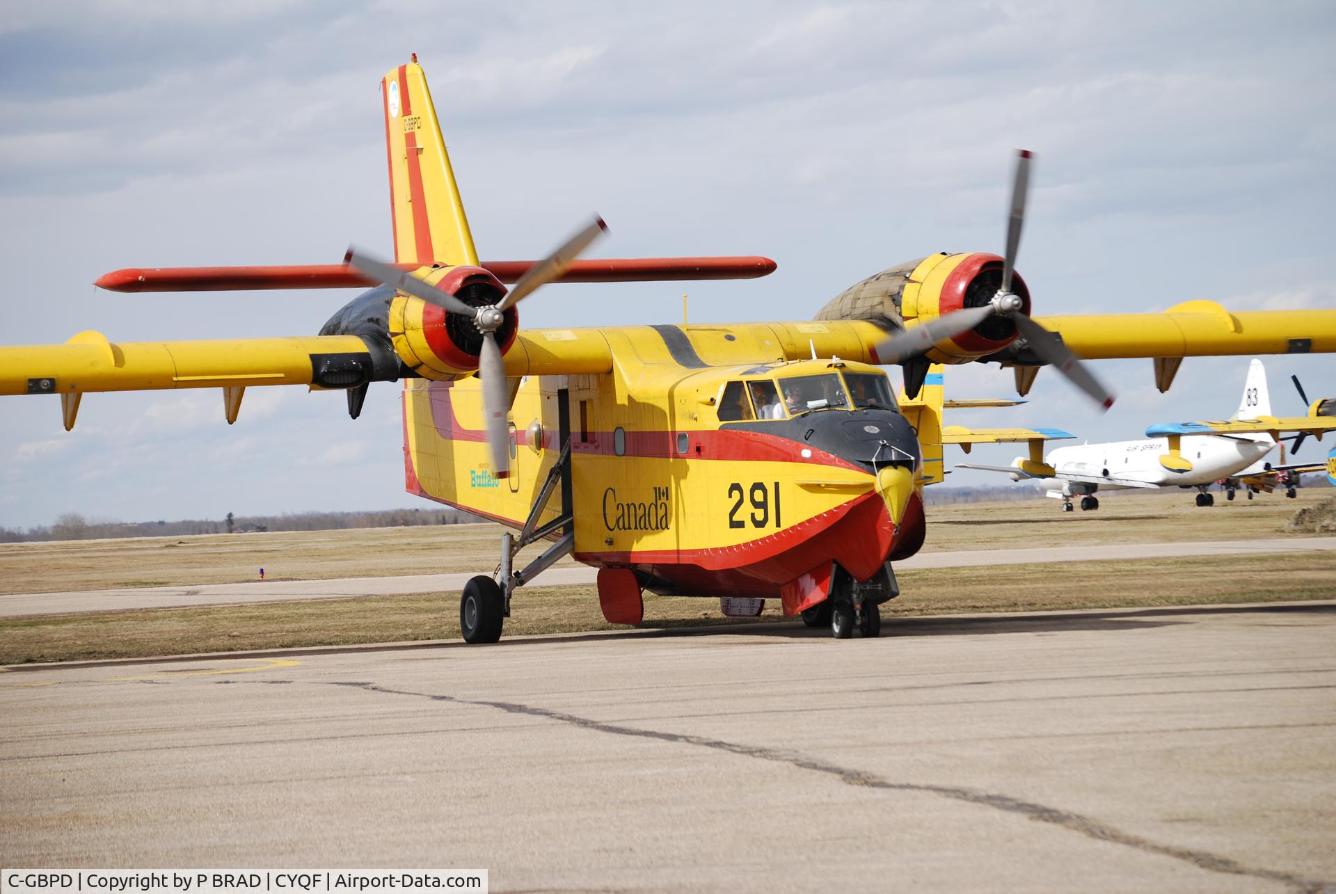 C-GBPD, 1985 Canadair CL-215-V (CL-215-1A10) C/N 1084, cyqf