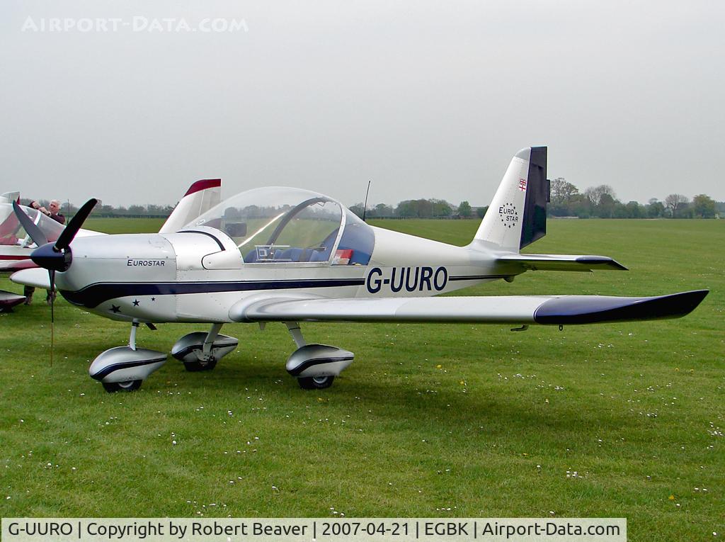 G-UURO, 2006 Aerotechnik EV-97 Eurostar C/N PFA 315-14480, Aerotechnik EV97 Eurostar
