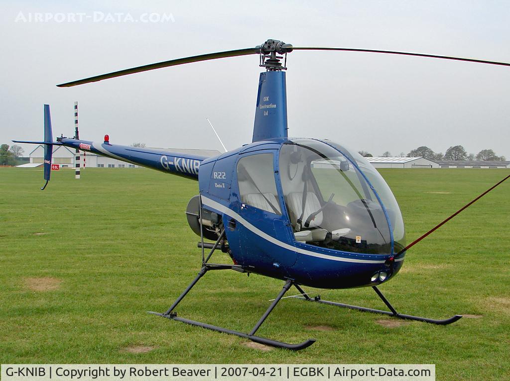 G-KNIB, 2000 Robinson R22 Beta C/N 3145, Robinson R22 Beta