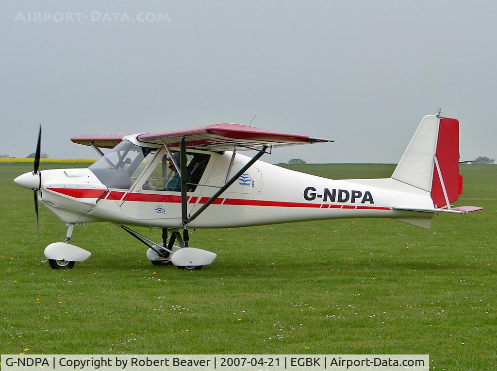 G-NDPA, 2003 Comco Ikarus C42 FB UK C/N PFA 322-14056, Ikarus C42 FB UK
